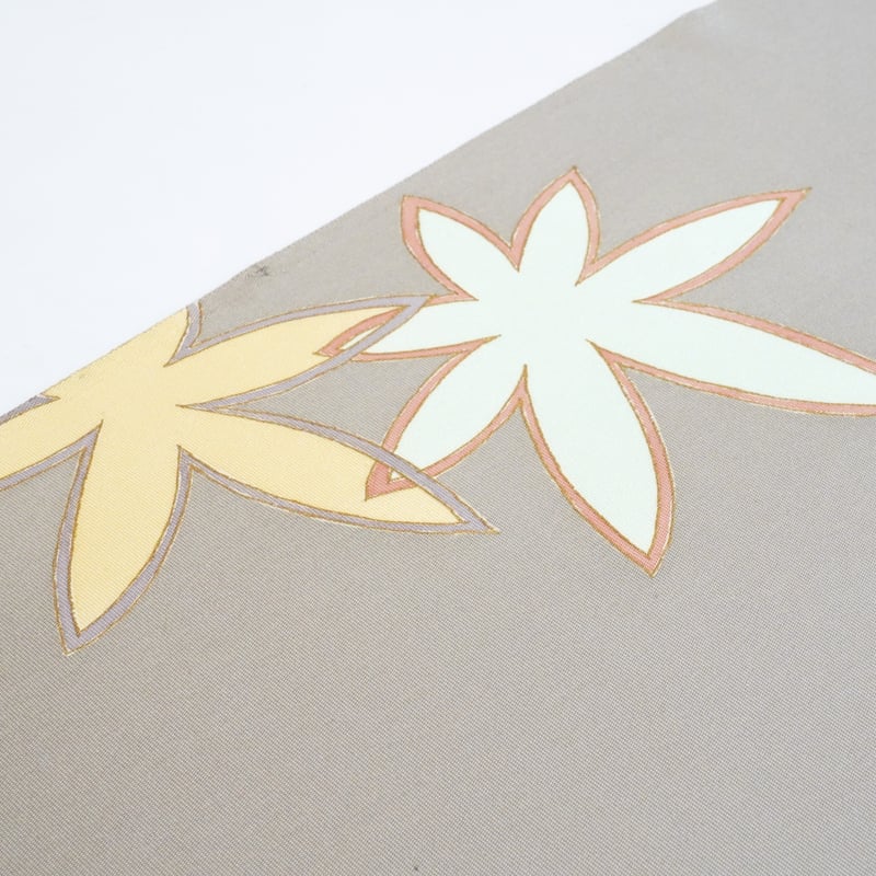 九寸帯（名古屋帯）「塩瀬・紅葉彩り」 | MINOKO STORE