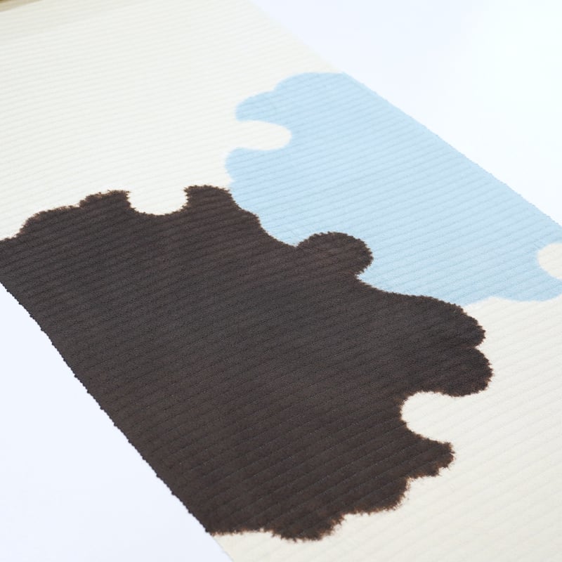 夏九寸帯(夏名古屋帯)「工芸キモノ野口・大雪輪・絽ちりめん