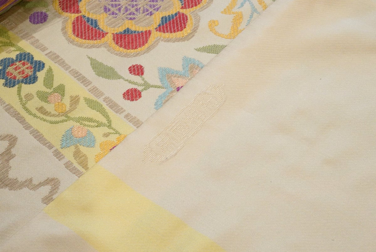 九寸帯(名古屋帯)「帯屋捨松・パレンバン花文」 | MINOKO STORE 九寸帯(名古屋帯)「帯屋捨松・パレンバン花文」 | MINOKO STORE