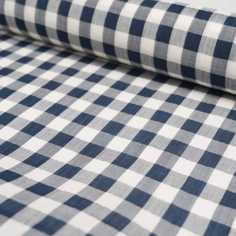 小千谷紬「手織り・チェック柄」 | MINOKO STORE