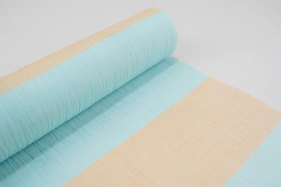 こだわりの小千谷縮み IONO］小千谷縮（おぢやちぢみ） 扇子 格子 黒 - 退職祝い｜定年