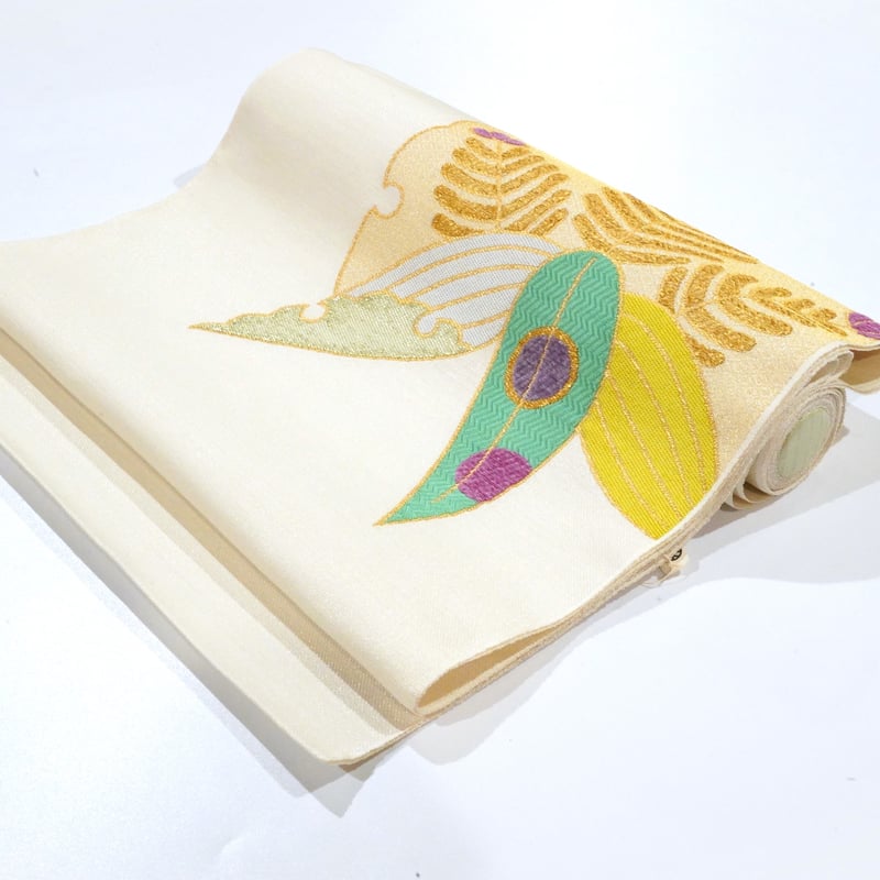 九寸帯（名古屋帯）「帯匠丹波屋・雪輪に松竹」 | MINOKO STORE