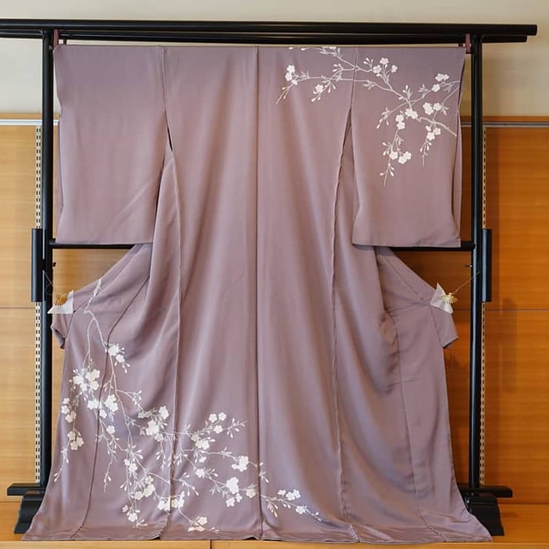 京友禅訪問着「しだれ桜」 | MINOKO STORE