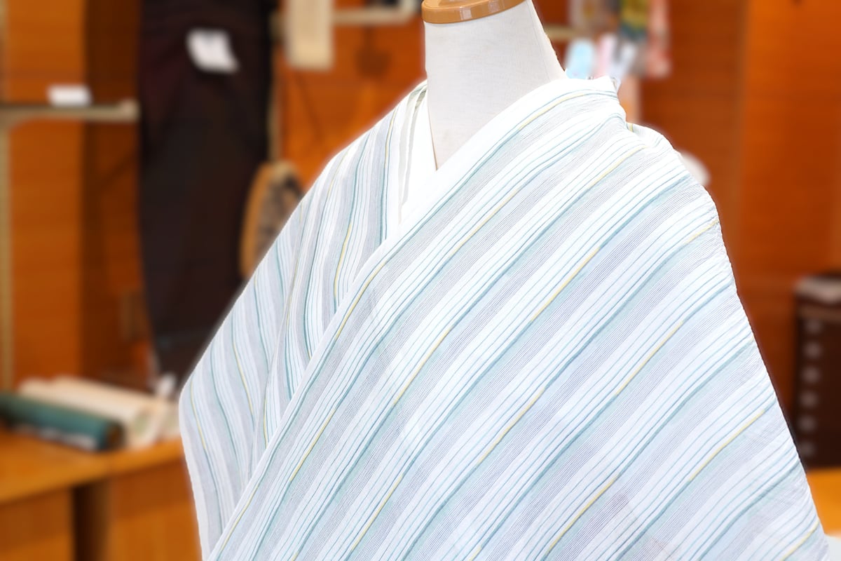 小千谷縮「手織り・ストライプ・おだきん製」 | MINOKO STORE