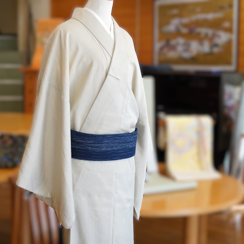 角帯「弓浜絣・木綿・藍染・やたら織」 | MINOKO STORE