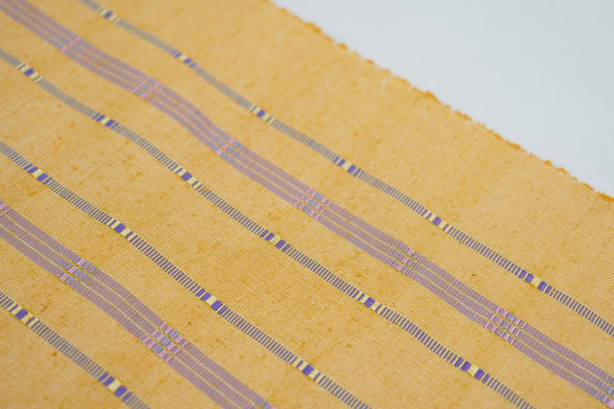 九寸(名古屋帯)「南風原花織・手織工房おおしろ」 | MINOKO STORE