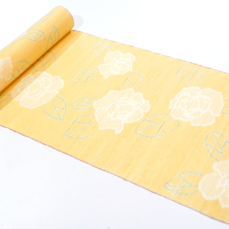絵絣紬「千切屋謹製縹紬・絵絣・薔薇」 | MINOKO STORE 絵絣紬「千切屋謹製縹紬・絵絣・薔薇」 | MINOKO STORE