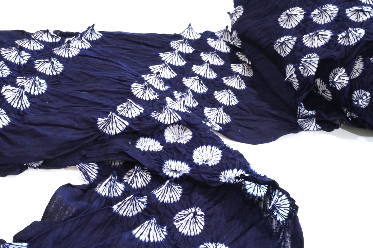 有松鳴海絞り浴衣「星の瞬き」 | MINOKO STORE