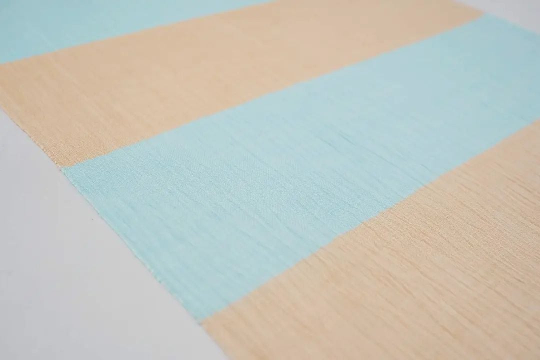 小千谷縮「バイカラー・3寸段縞」 | MINOKO STORE