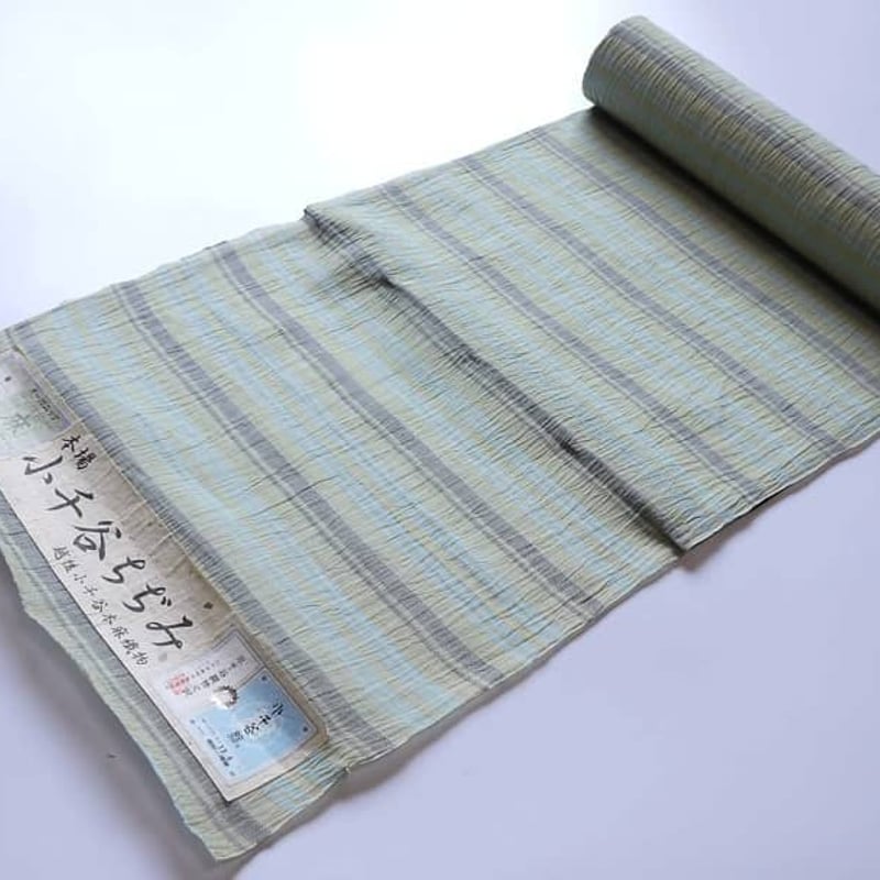 越後上布 小千谷ちぢみ 小千谷縮 反物 12m以上 聞き辛い 幅37位 麻
