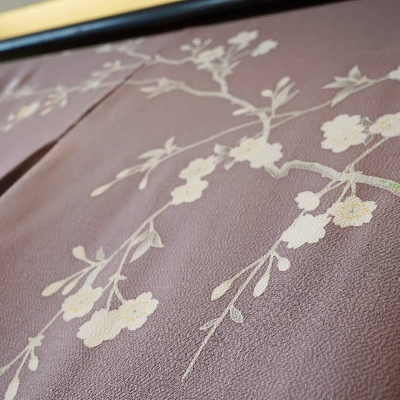 京友禅訪問着「しだれ桜」 | MINOKO STORE