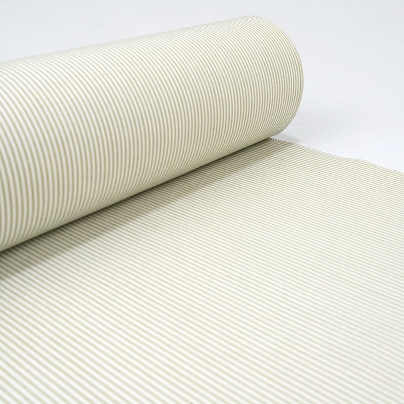 丹後木綿 着物反物 クリーム地・レモン色子持ち縞　訳あり 丹後木綿「クリーム地・レモン色子持ち縞」 | MINOKO STORE