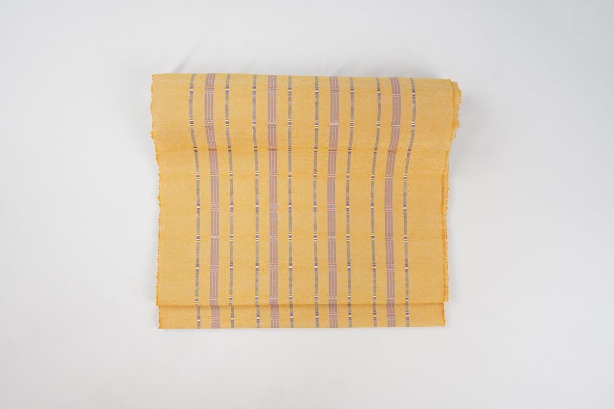 九寸(名古屋帯)「南風原花織・手織工房おおしろ」 | MINOKO STORE