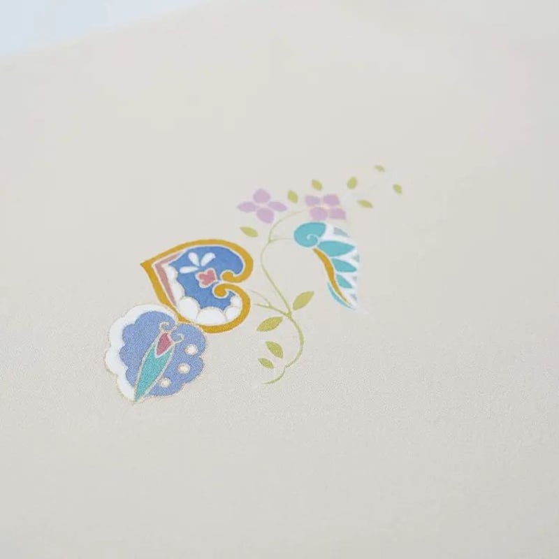 小紋「飛び柄小紋・染の川勝・葵」 | MINOKO STORE