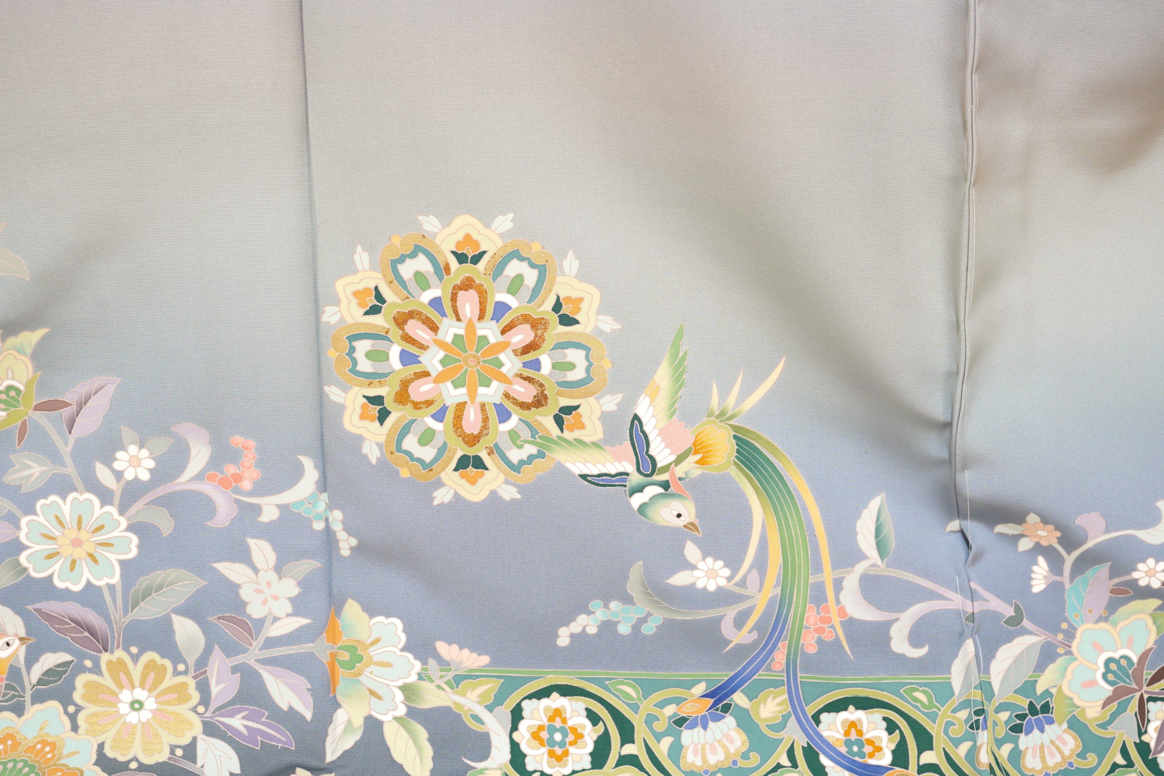 色留袖「京友禅・花紋と鳳凰」 | MINOKO STORE