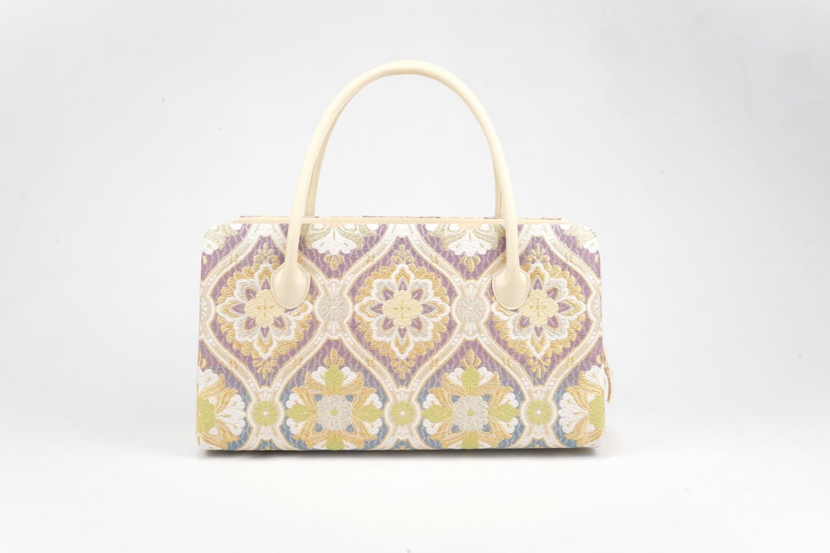 利休バッグ「花菱立湧つなぎ」 | MINOKO STORE