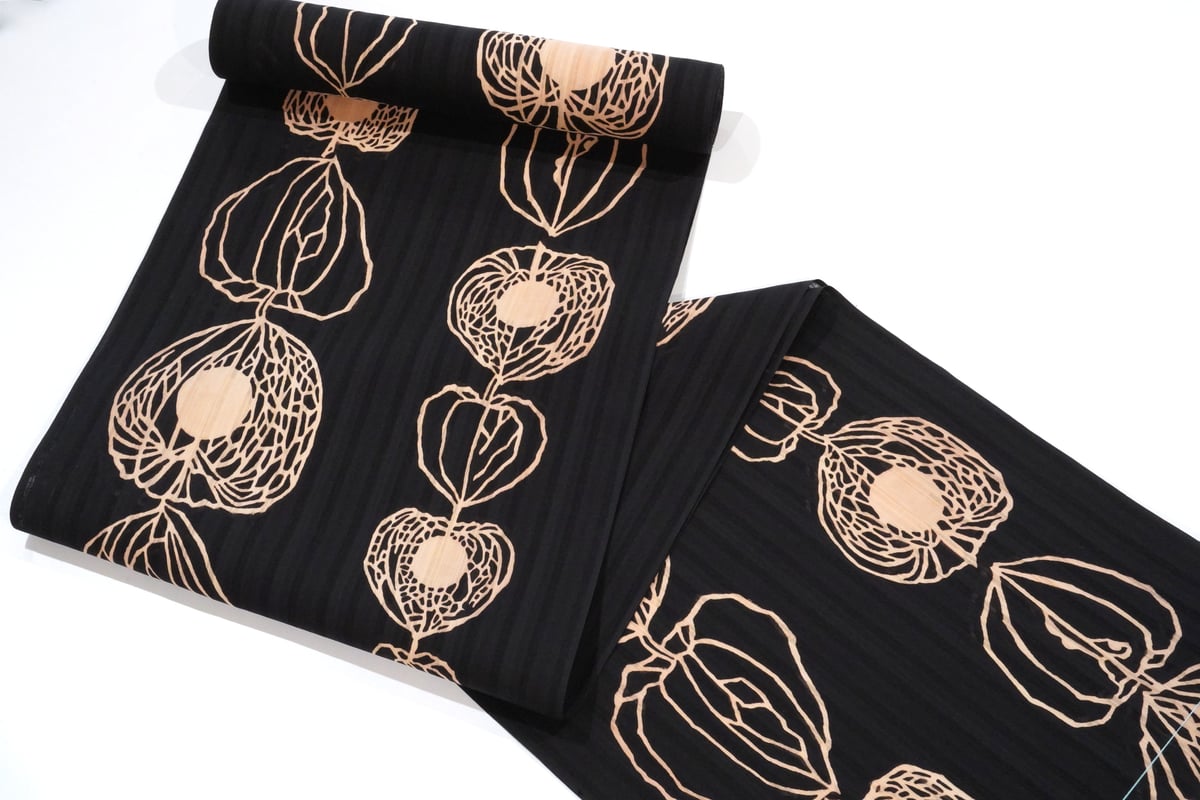 竺仙浴衣「かげろうゆかた・鬼灯・広巾」 | MINOKO STORE