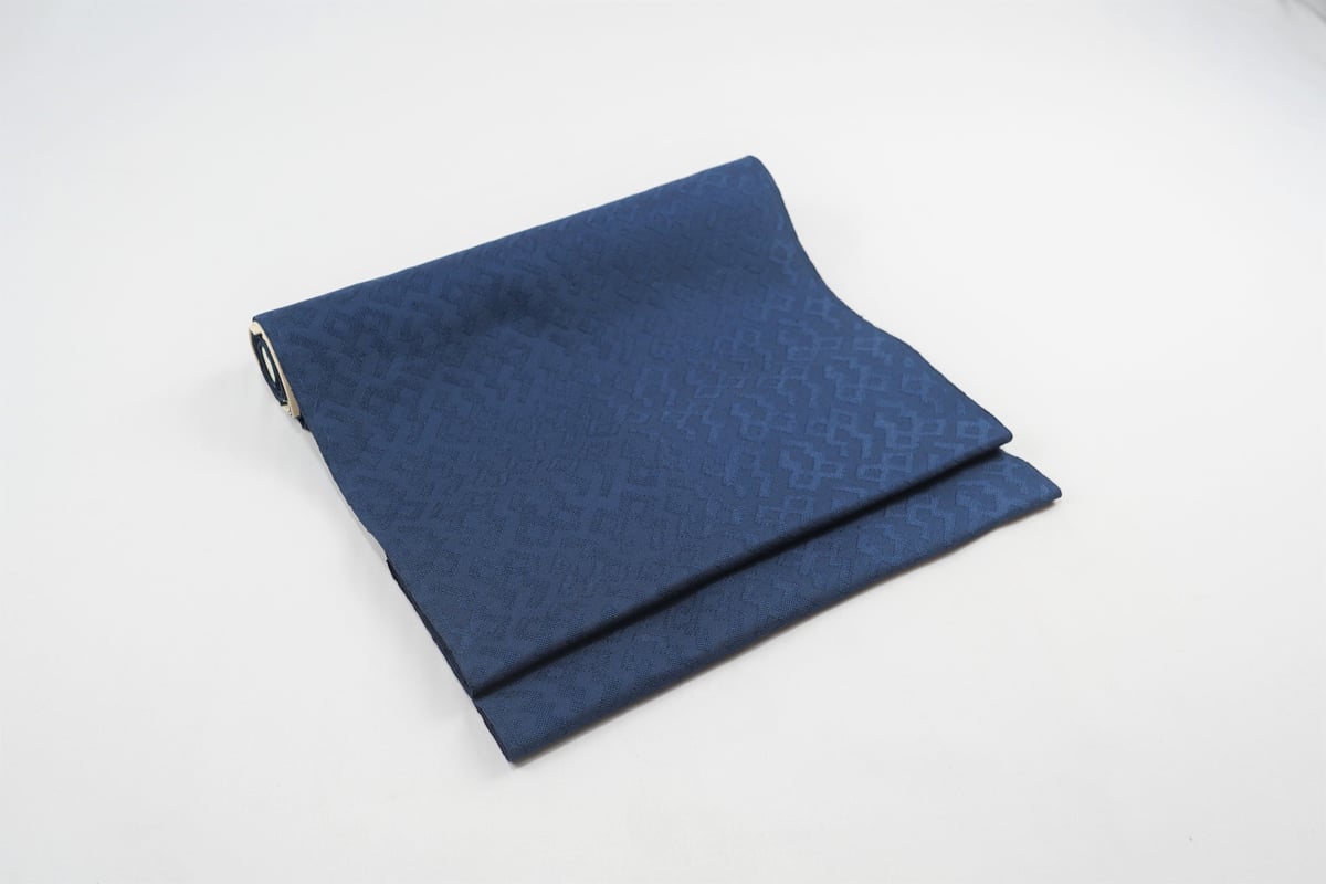 九寸(名古屋帯)「洛風林・プレインカ・藍色」 | MINOKO STORE