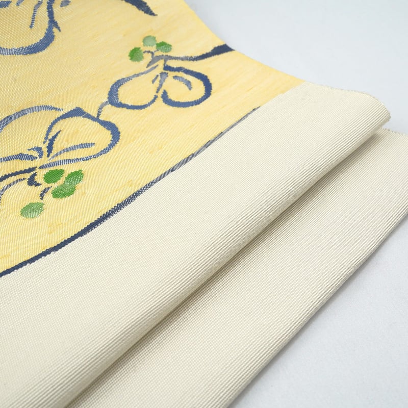 八寸帯（名古屋帯）「まこと織物・すくい織り・陶調山帰来」 | MINOKO