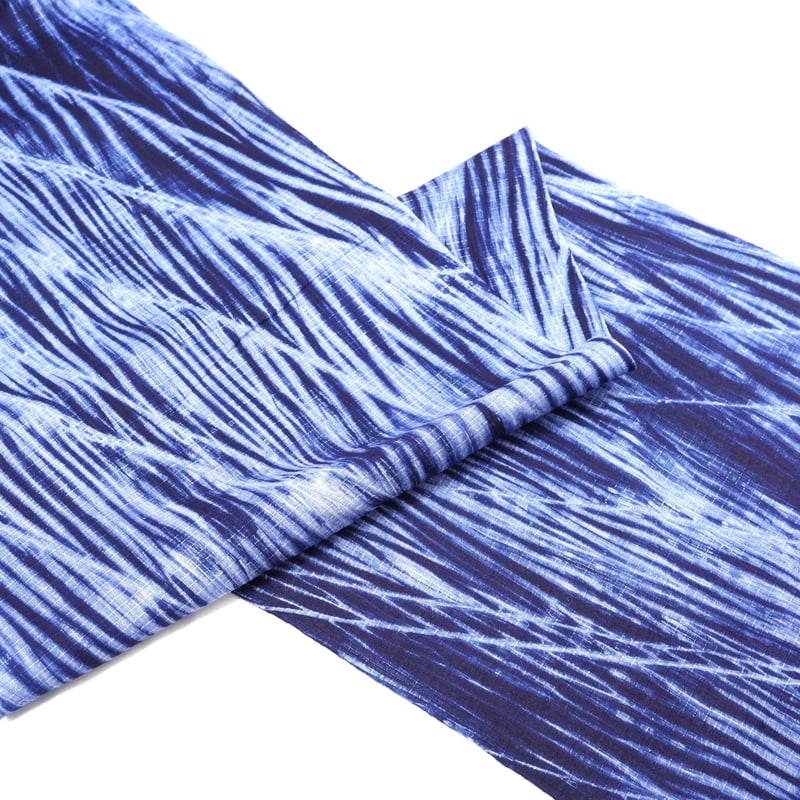 有松鳴海絞り浴衣「男性向け広巾・嵐絞り」 | MINOKO STORE