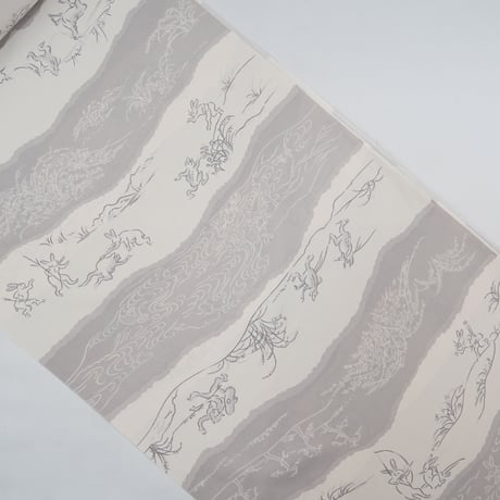 長襦袢「鳥獣戯画」