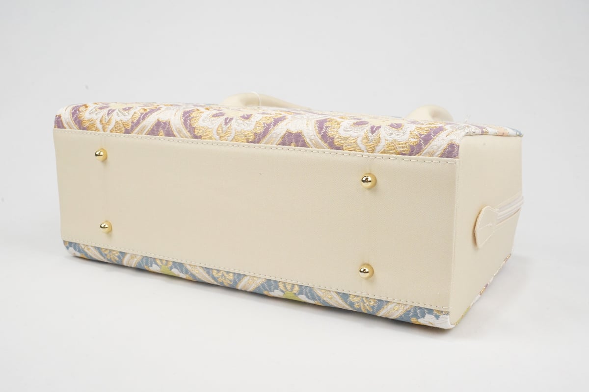 利休バッグ「花菱立湧つなぎ」 | MINOKO STORE