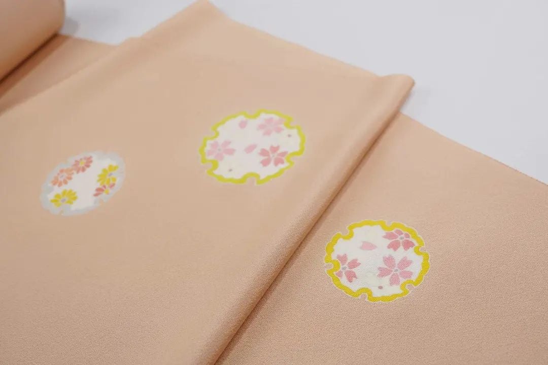 小紋「飛び柄小紋・林克彦・雪輪に十花」 | MINOKO STORE