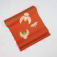 丹後木綿「クリーム地・レモン色子持ち縞」 | MINOKO STORE