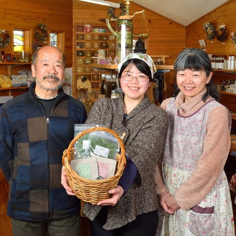 高品質な裏磐梯のハーブ｜気分で選べるハーブティー4種セット【Bandia Herb Garden(バンディア)　北塩原村 】