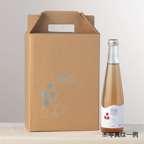 福島の果物＆金山町天然炭酸水のノンアルスパークリング｜「frü(フルー)」６本セット【ニックファンズ　福島市 】