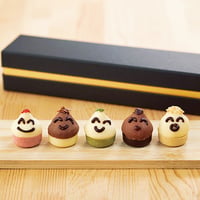 起き上がり小法師をかたどったチョコ｜チョコレート「こぼしのえがお」２箱セット【月光(つきのひかり)　喜多方市】