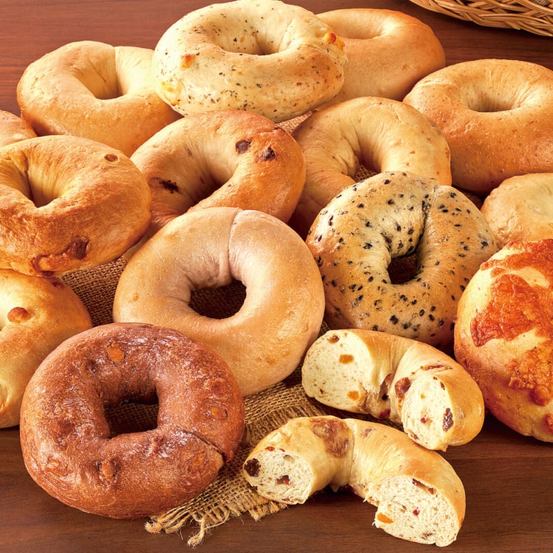 新メニュー登場！ベーグル15種セット【會ベーグル 会津若松市