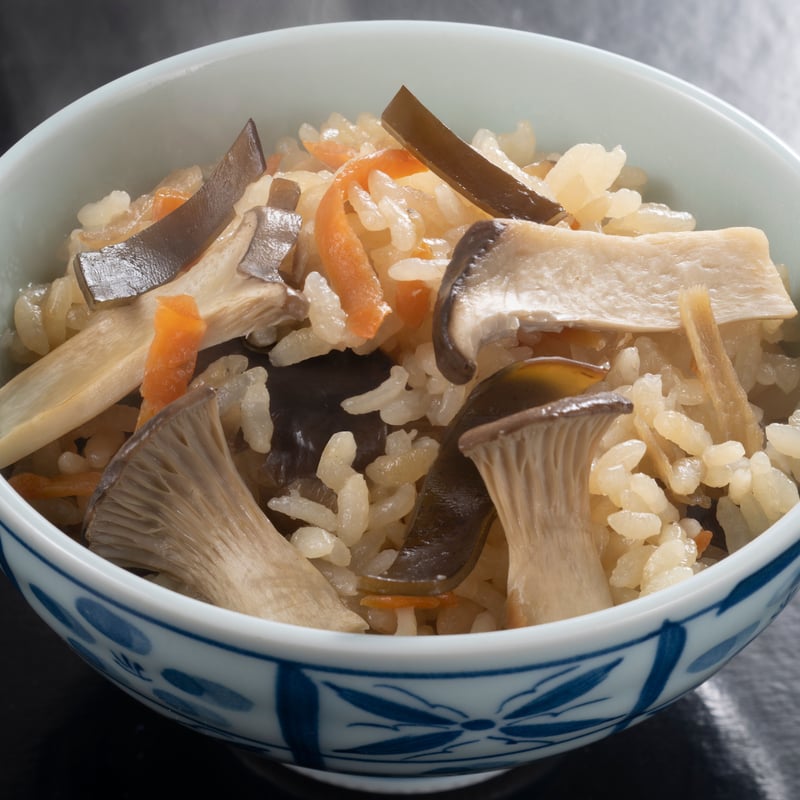 ふくふくしめじ」 炊き込みご飯の素セット【酒井ぶどう園 伊達市