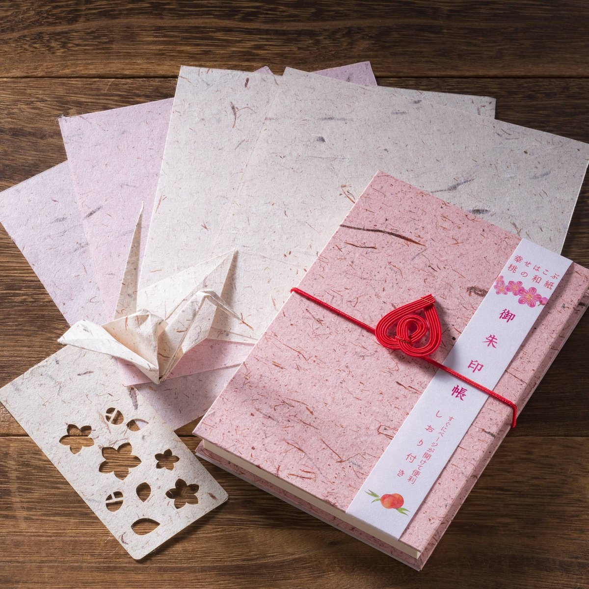 福咲和紙 御朱印帳＋折り紙セット【三和紙店 福島市】 | Monmo良品