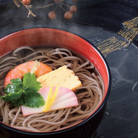 100年のこだわり・手延べ製法｜手縒そば・うどん、桜めんのセット【やない製麺　福島市】