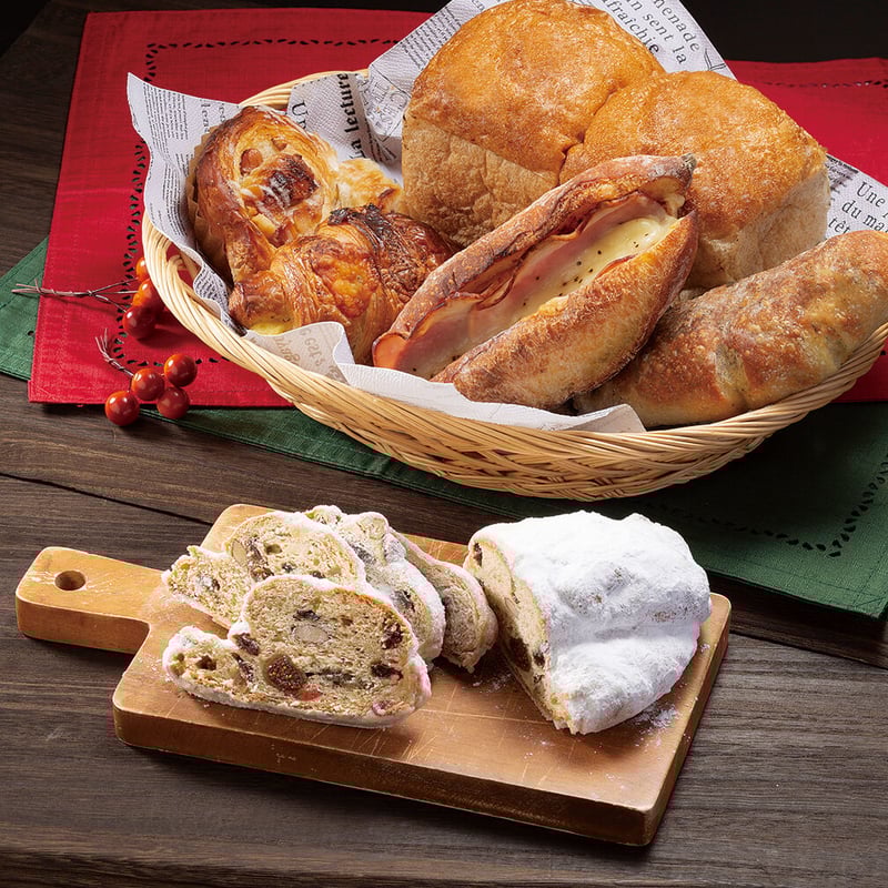国産小麦・地元食材使用｜會津が香るシュトーレン+パンセット