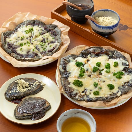 食物繊維・栄養豊富のごんぼっ葉使用｜葛尾村の凍みもちと生もちセット【ふるさとのおふくろフーズ　葛尾村】