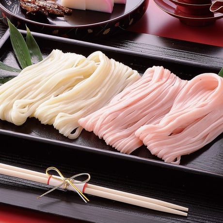 100年のこだわり・手延べ製法｜手縒そば・うどん、桜めんのセット【やない製麺　福島市】