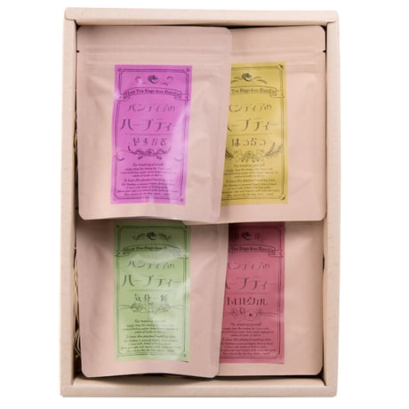 高品質な裏磐梯のハーブ｜気分で選べるハーブティー4種セット【Bandia Herb Garden(バンディア)　北塩原村 】