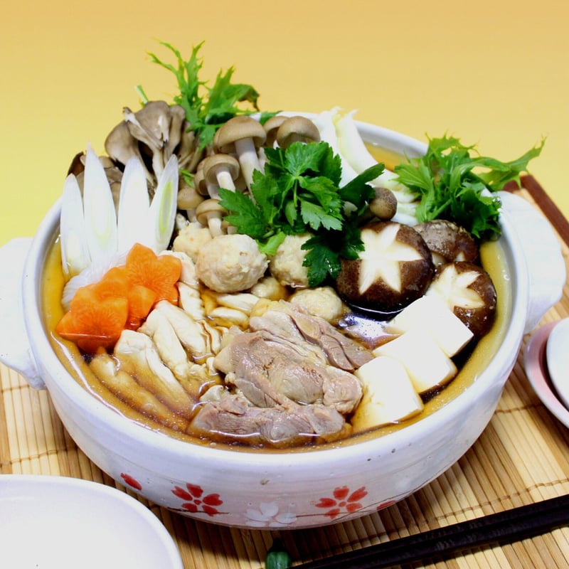 川俣シャモ鍋セット（2人前） 【川俣町農業振興公社 川俣町】 | Monmo