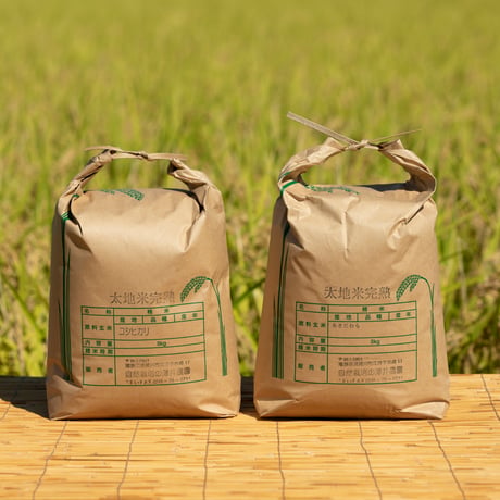 農園直送！令和7年度 須賀川市産｜太地米完熟® コシヒカリ＜白米・玄米＞【薄井農園　須賀川市】
