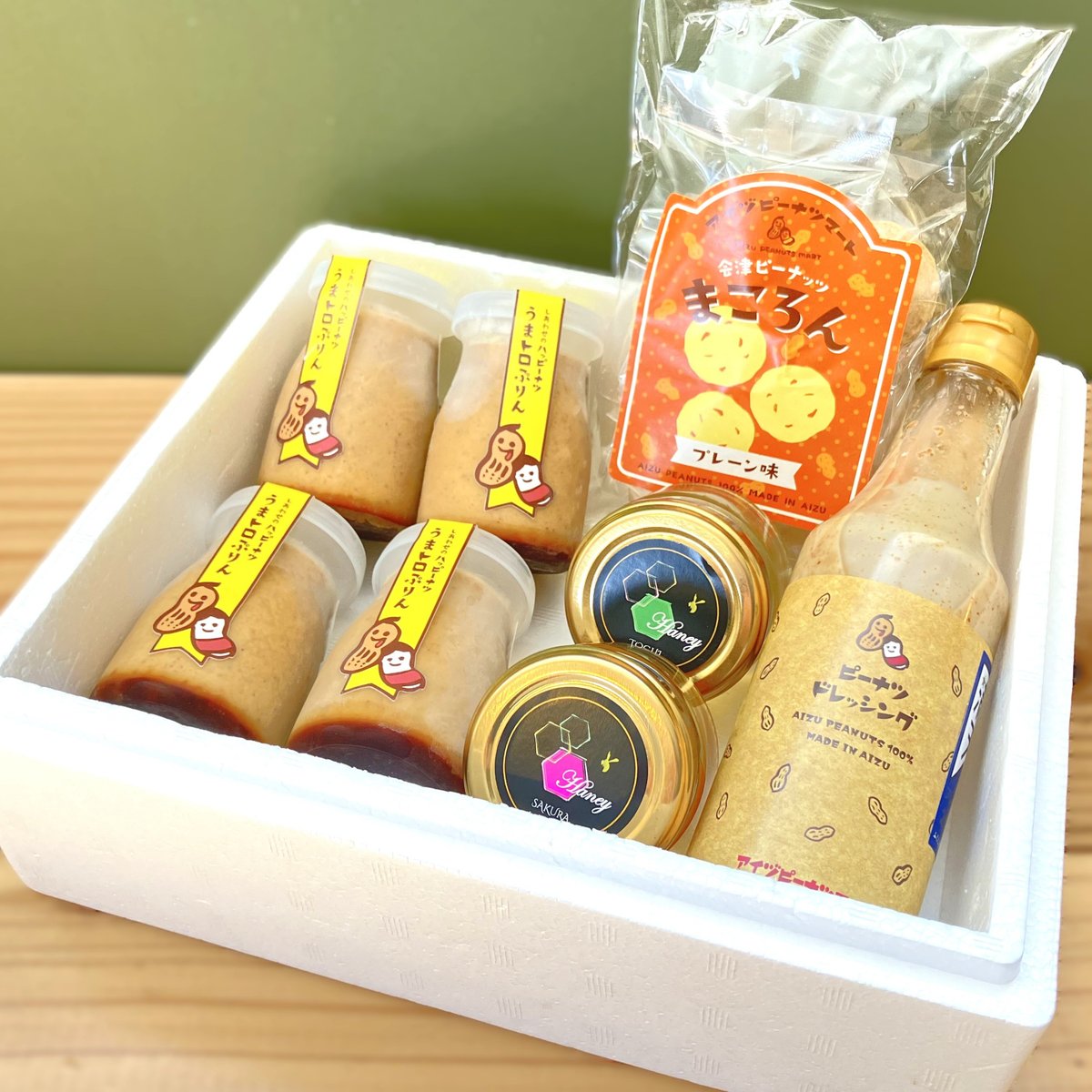 プチ贅沢 食べてみっせ♪会津産ピーナツセット【アイヅピーナツ