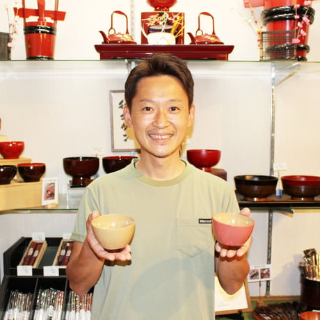 名入れ無料！木製お椀＆ベビースプーン｜FIRSTプレゼント ミニ【北見八郎平商店　喜多方市】