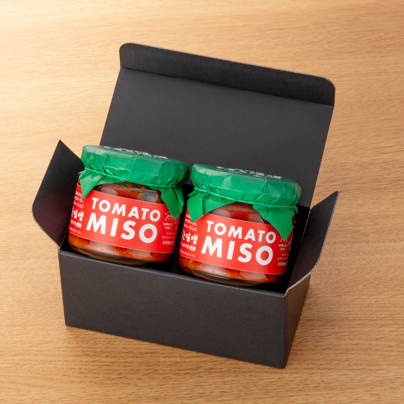 トマト×味噌の万能調味料｜とまと味噌ギフトBOXセット【ワンダー