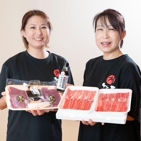 甘みとうまみ、とろけるような食感｜竹原肉店特選馬刺し2種盛りと専用醤油セット【竹原肉店　会津坂下町】