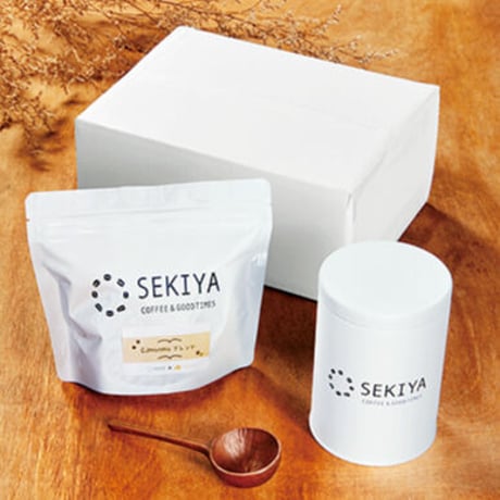 限定ブレンドの自家焙煎珈琲｜モンモ良品ブレンドコーヒー豆＆オリジナルコーヒーグッズ【SEKIYA COFFEE&GOOD TIMES（セキヤコーヒー＆グッドタイムス）　福島市】