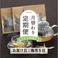受付終了＜定期便5～7月発送＞Bandia自家栽培ハーブ 季節のブレンドティー【Bandia Herb Garden　北塩原村】