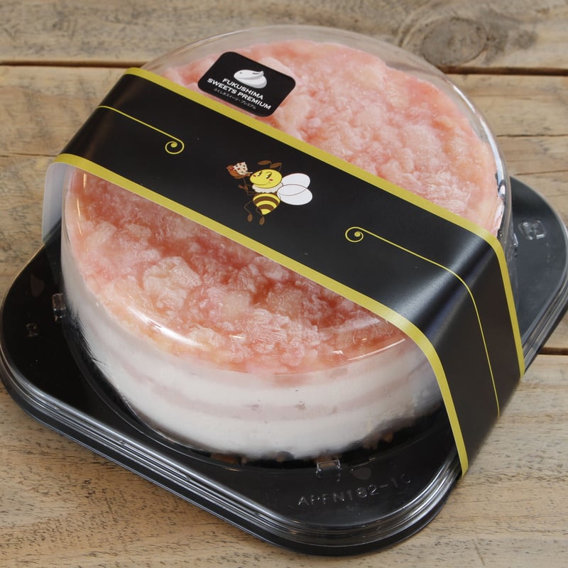 福島の桃使用｜ジェラートケーキ「ピーチハニー」とカップジェラートの