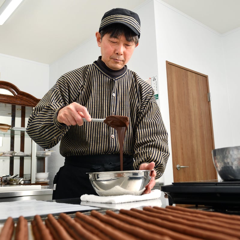 会津の果物を使った焼き菓子｜大人のショコラサンド 桐箱入り＜会津