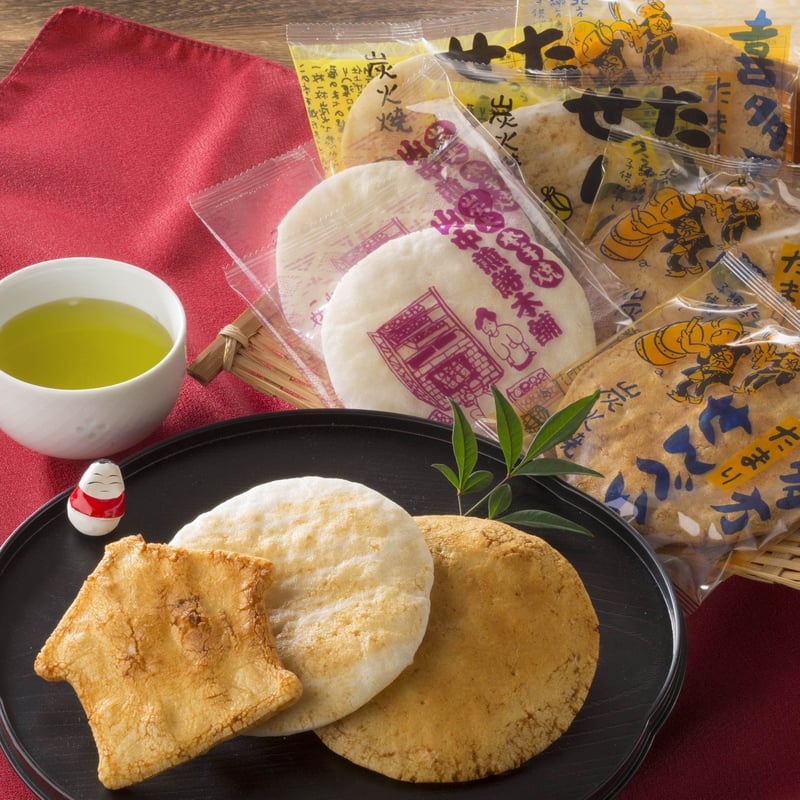 窯焼きせんべい詰め合わせ【山中煎餅本舗 喜多方市】 | Monmo良品